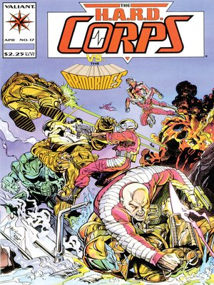 cover image of H.A.R.D. Corps (1992), Issue 17